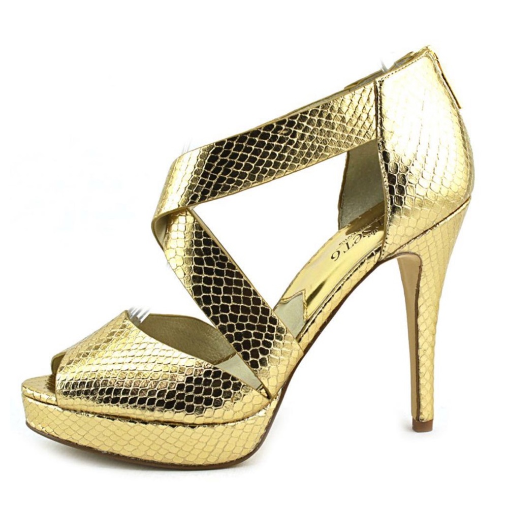 MICHAEL Michael Kors Ariel Platform Heels - Size 9